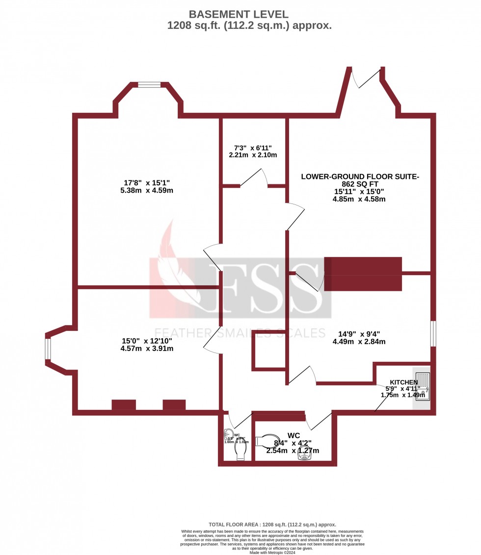 Floorplan for                                                          
                                                    