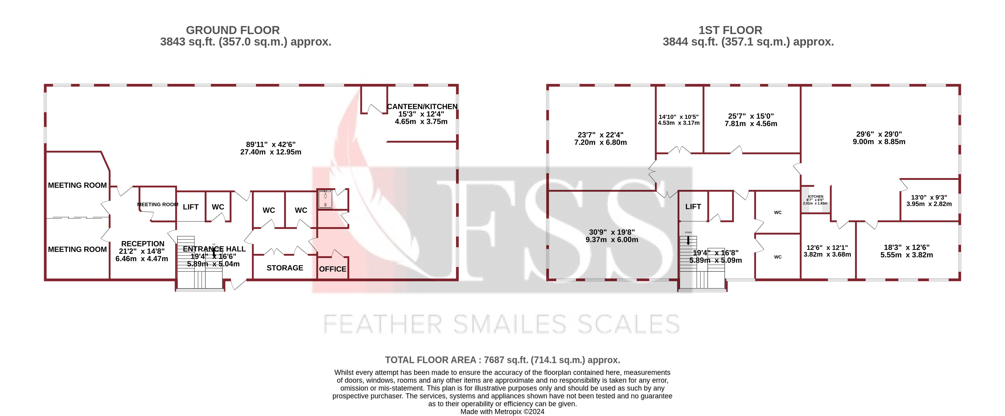 Floorplan for                                                          
                                                    