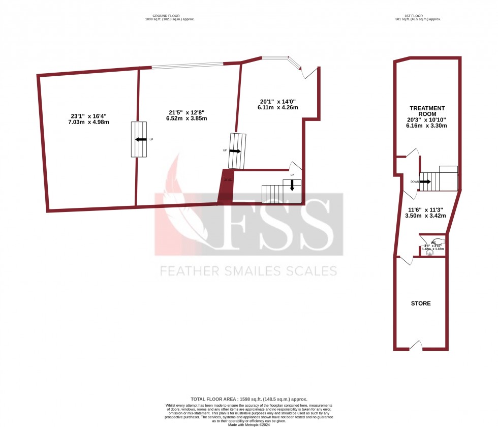 Floorplan for                                                          
                                                    