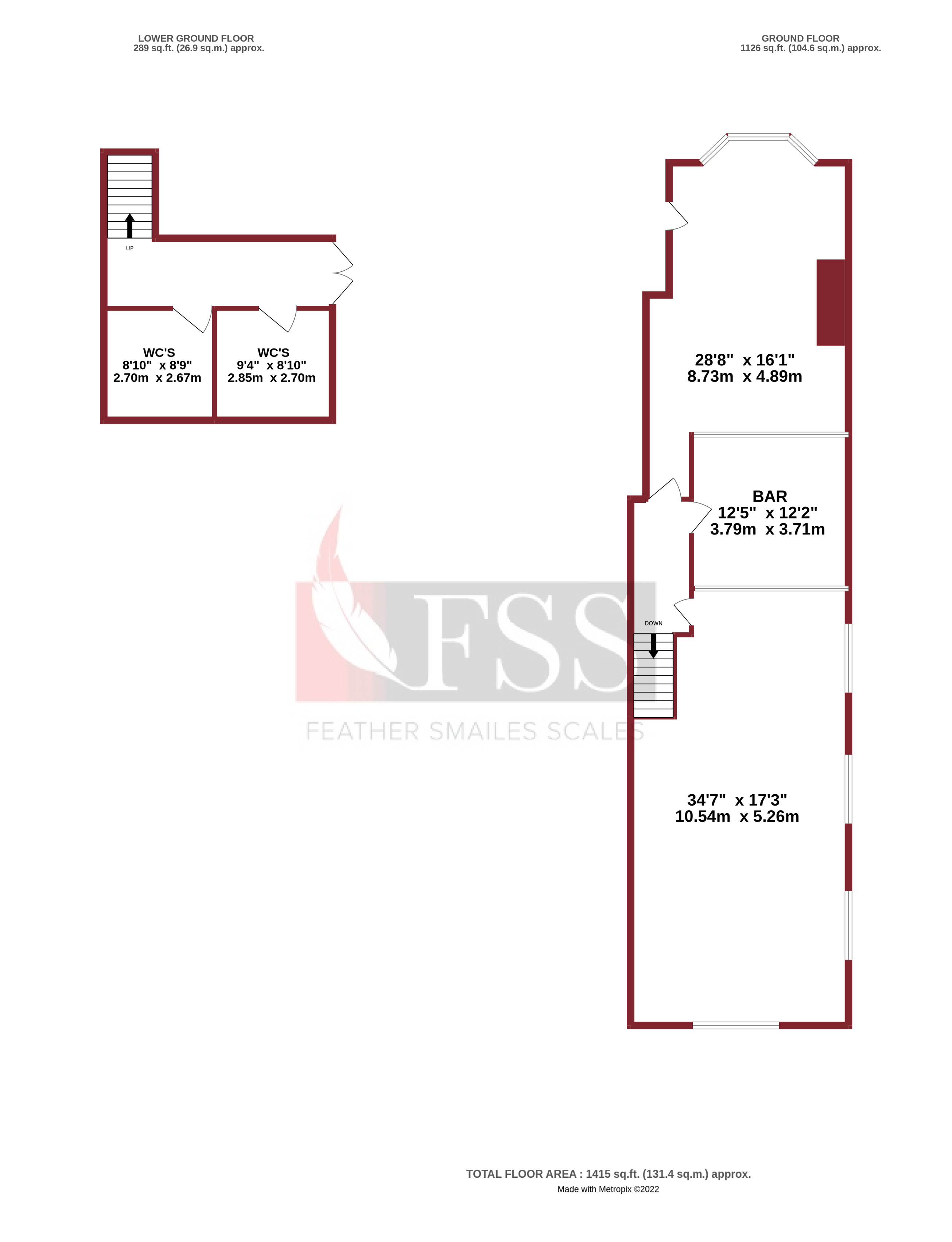 Floorplan for                                                          
                                                    