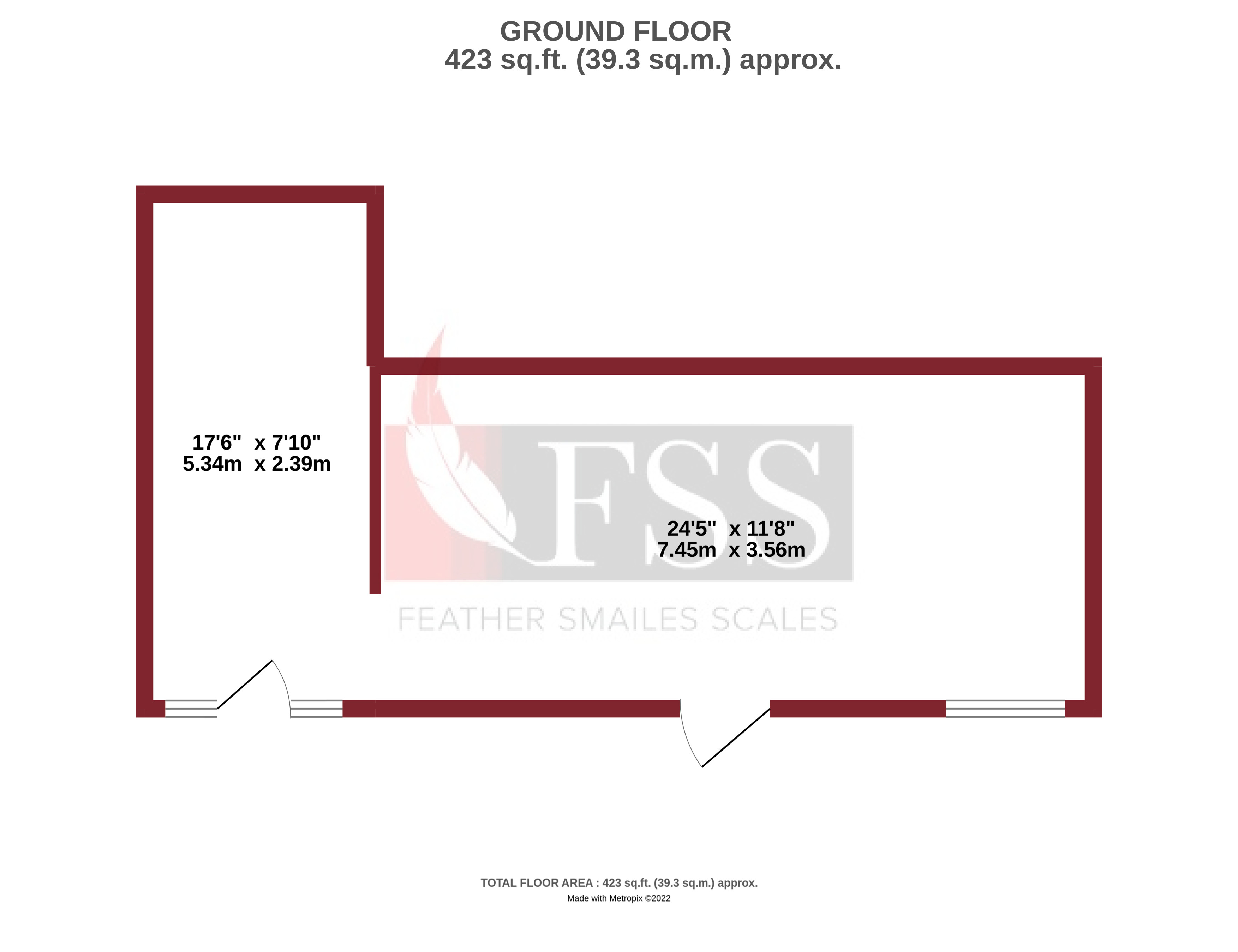 Floorplan for                                                          
                                                    