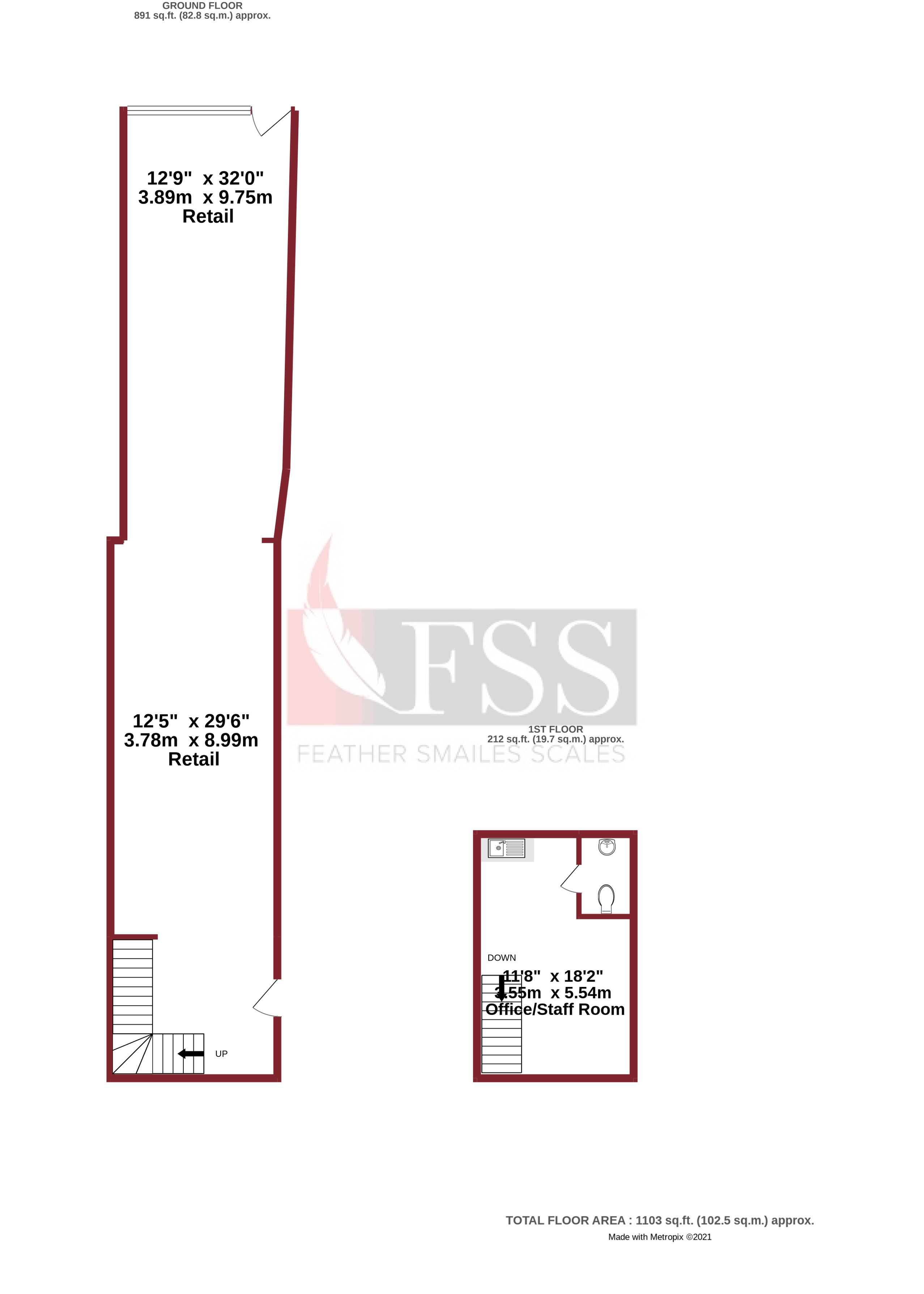 Floorplan for                                                          
                                                    