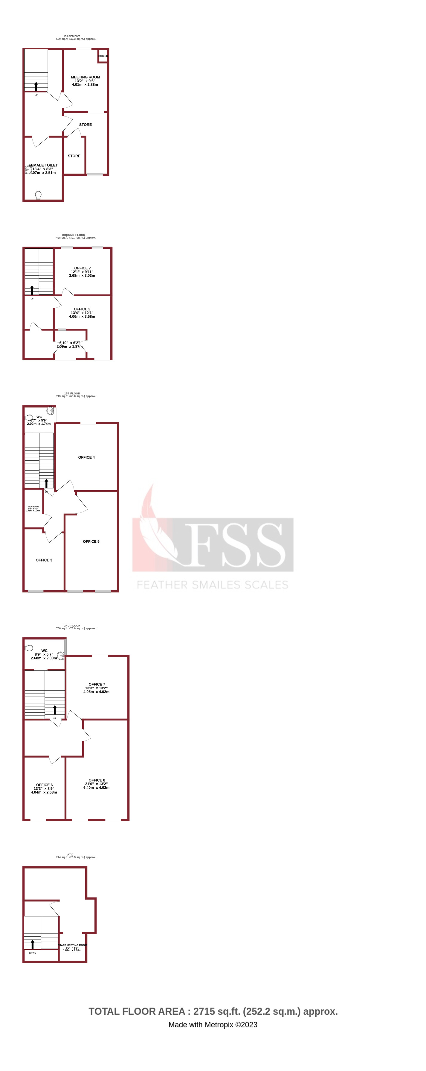 Floorplan for                                                          
                                                    