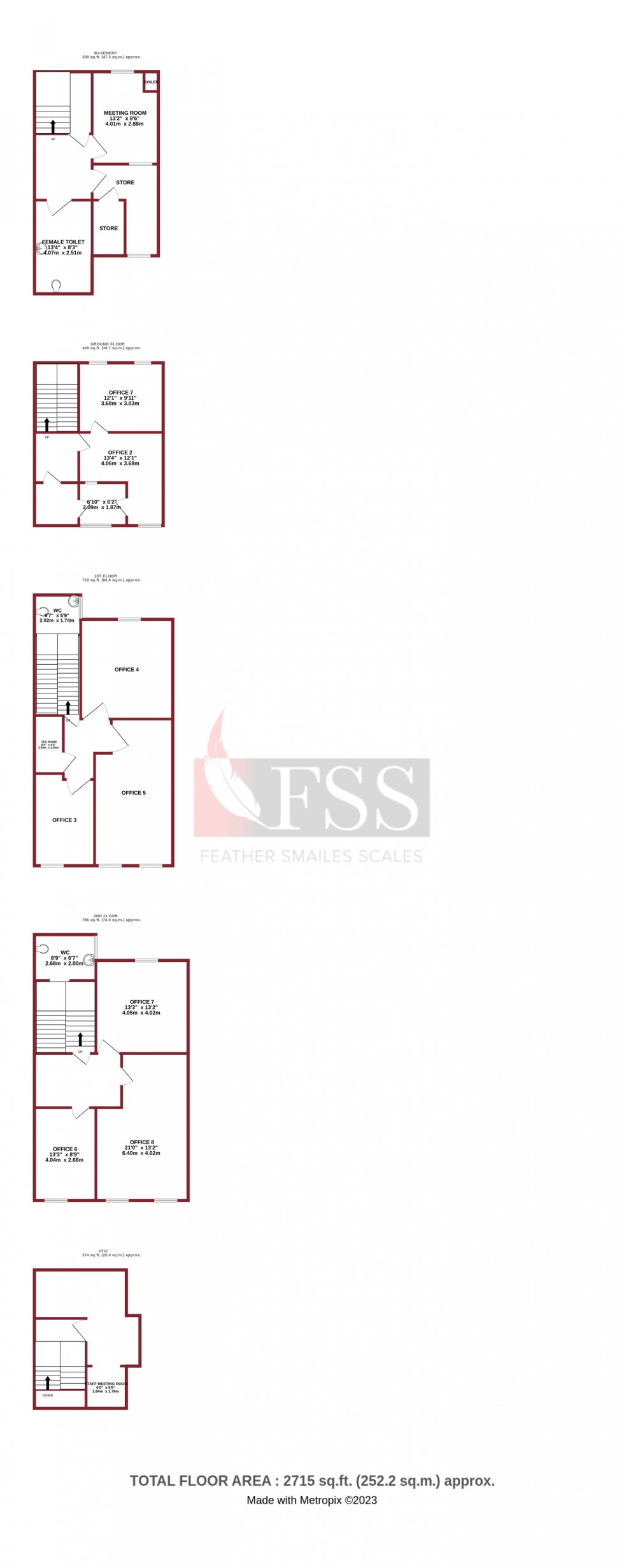 Floorplan for                                                          
                                                    