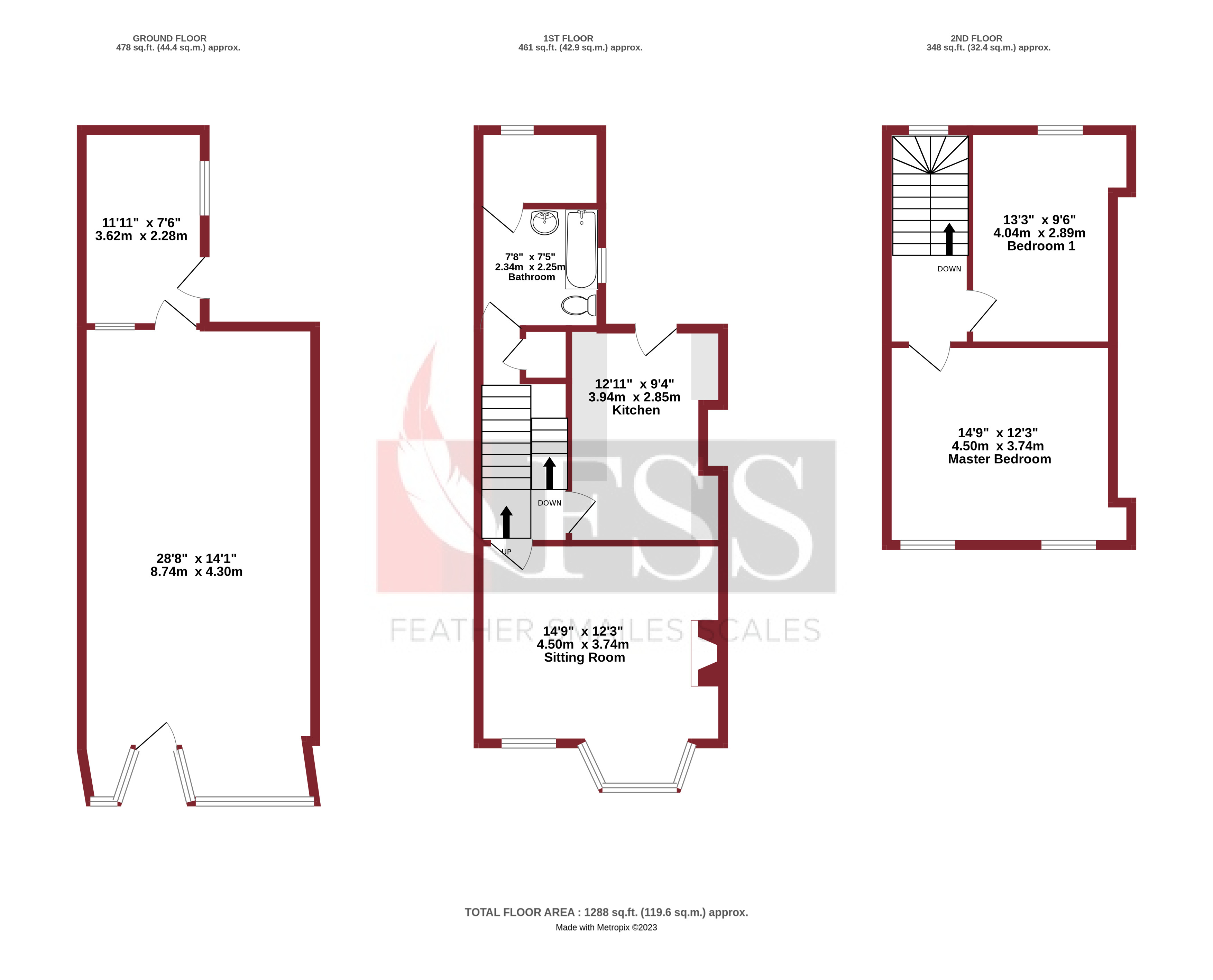 Floorplan for                                                          
                                                    