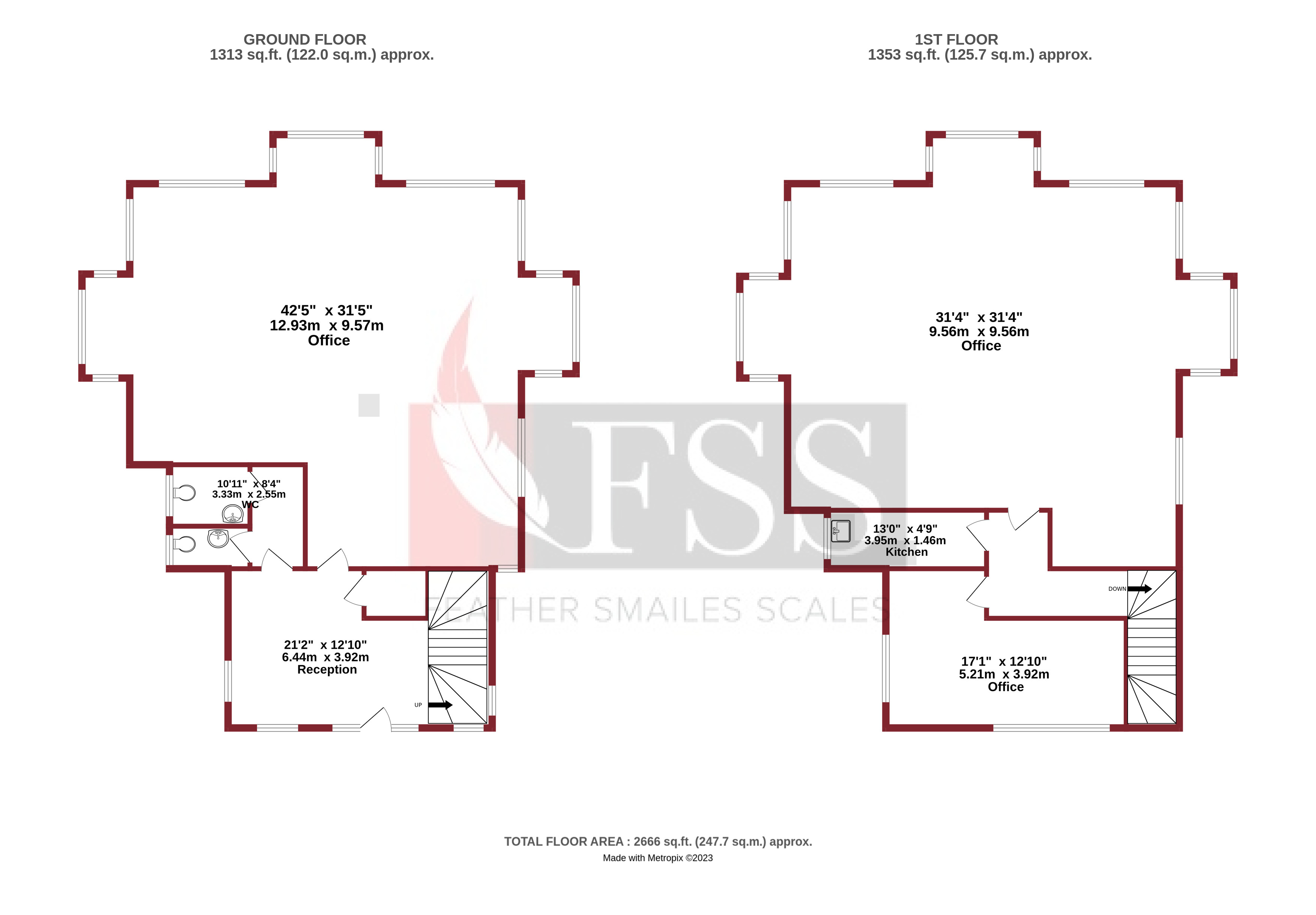 Floorplan for                                                          
                                                    