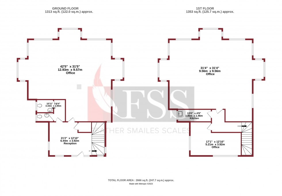 Floorplan for                                                          
                                                    