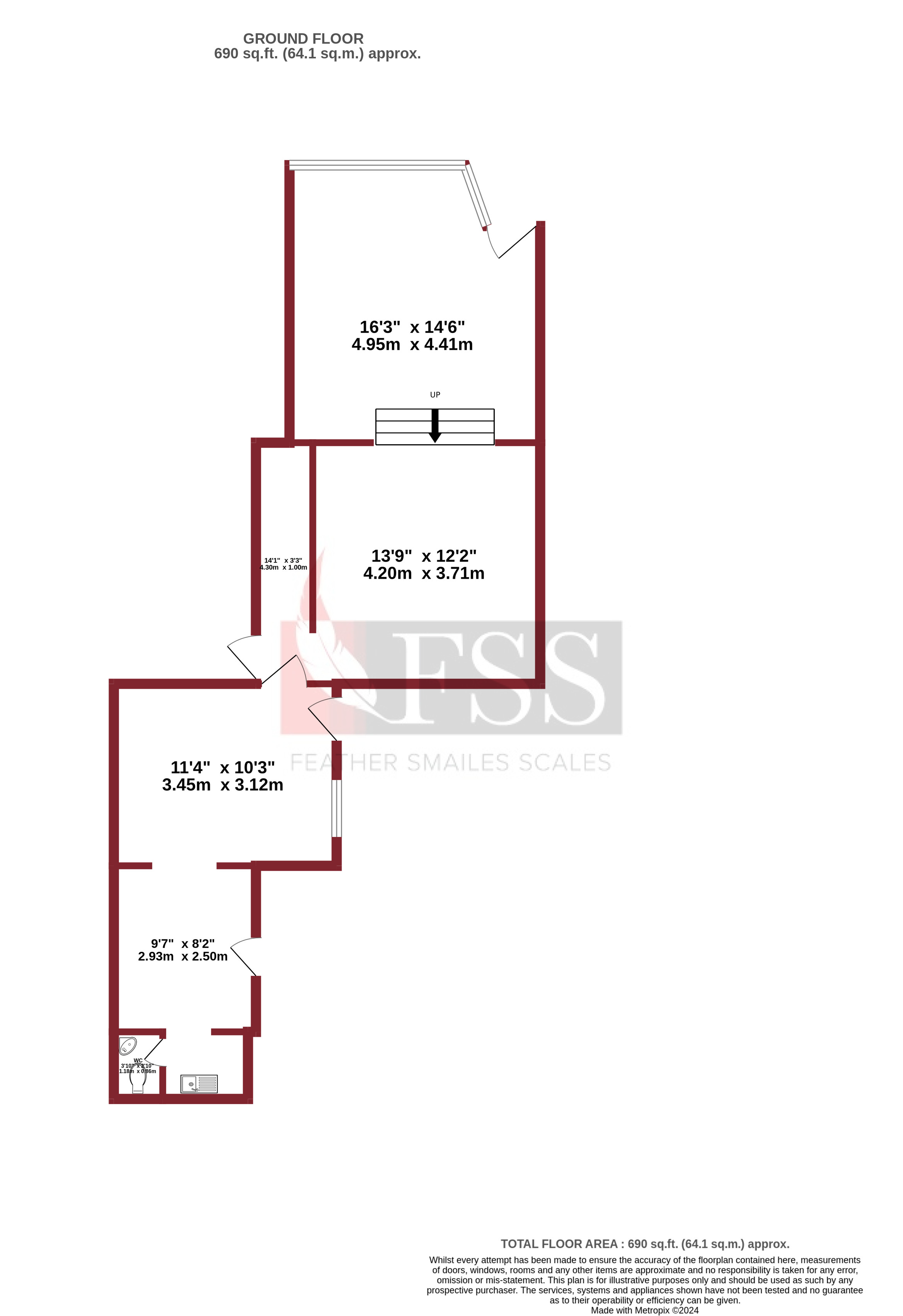 Floorplan for                                                          
                                                    