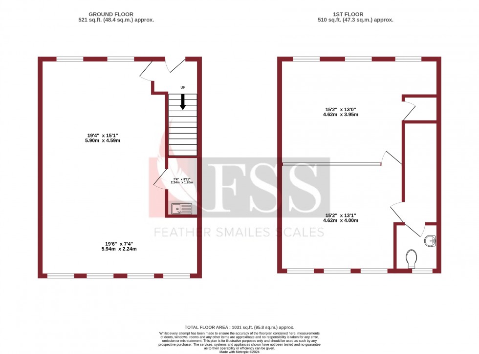 Floorplan for                                                          
                                                    