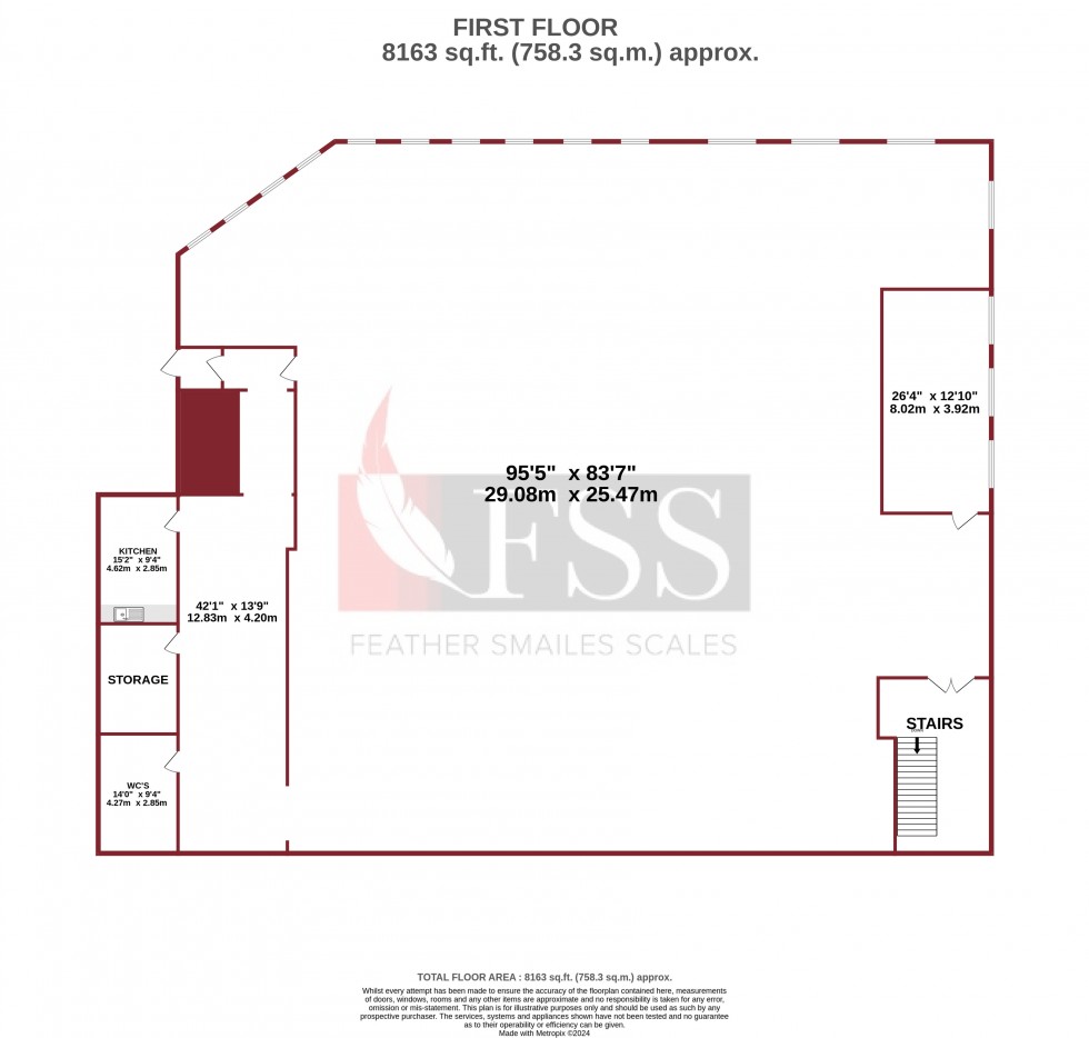 Floorplan for                                                          
                                                    