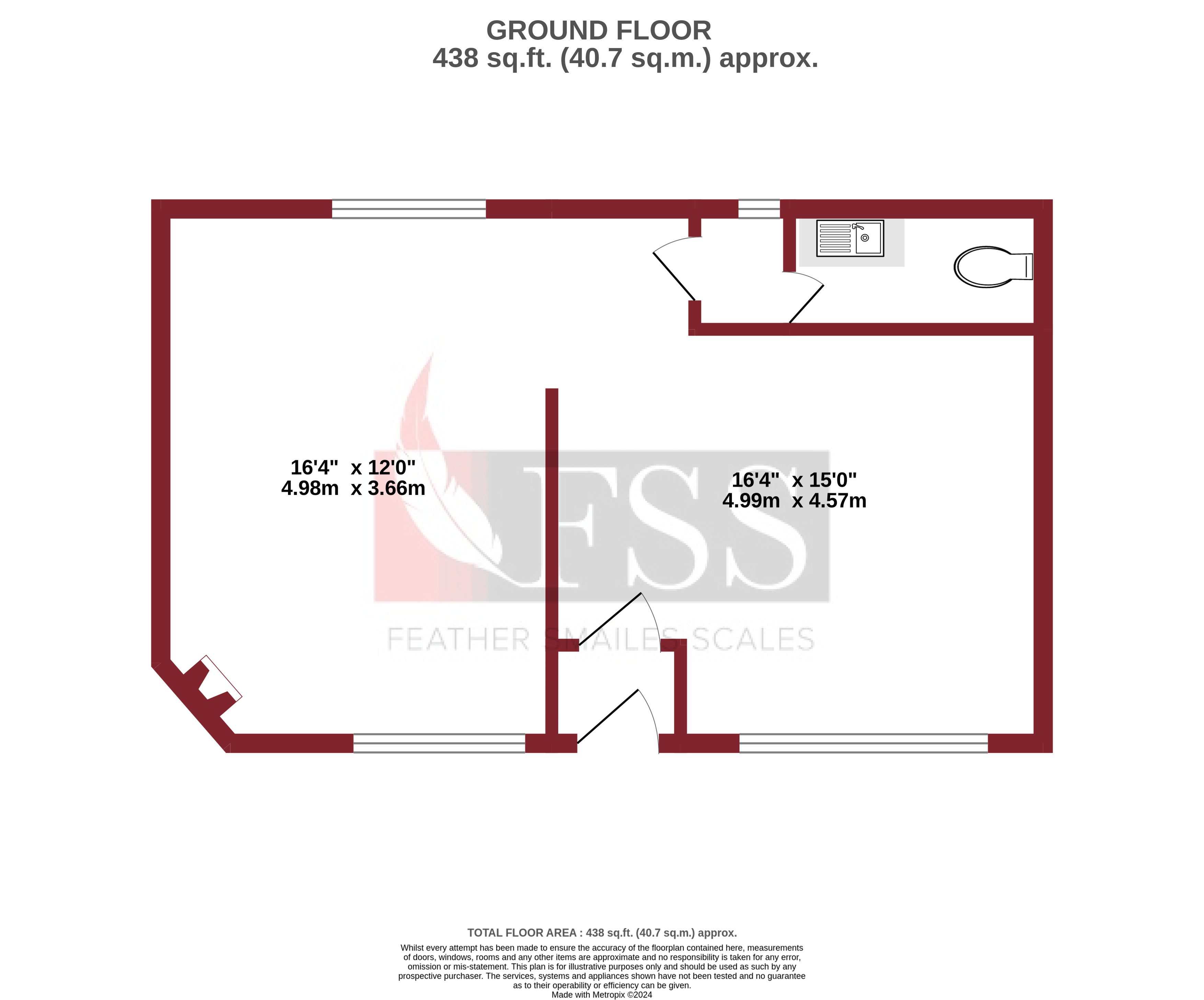 Floorplan for                                                          
                                                    