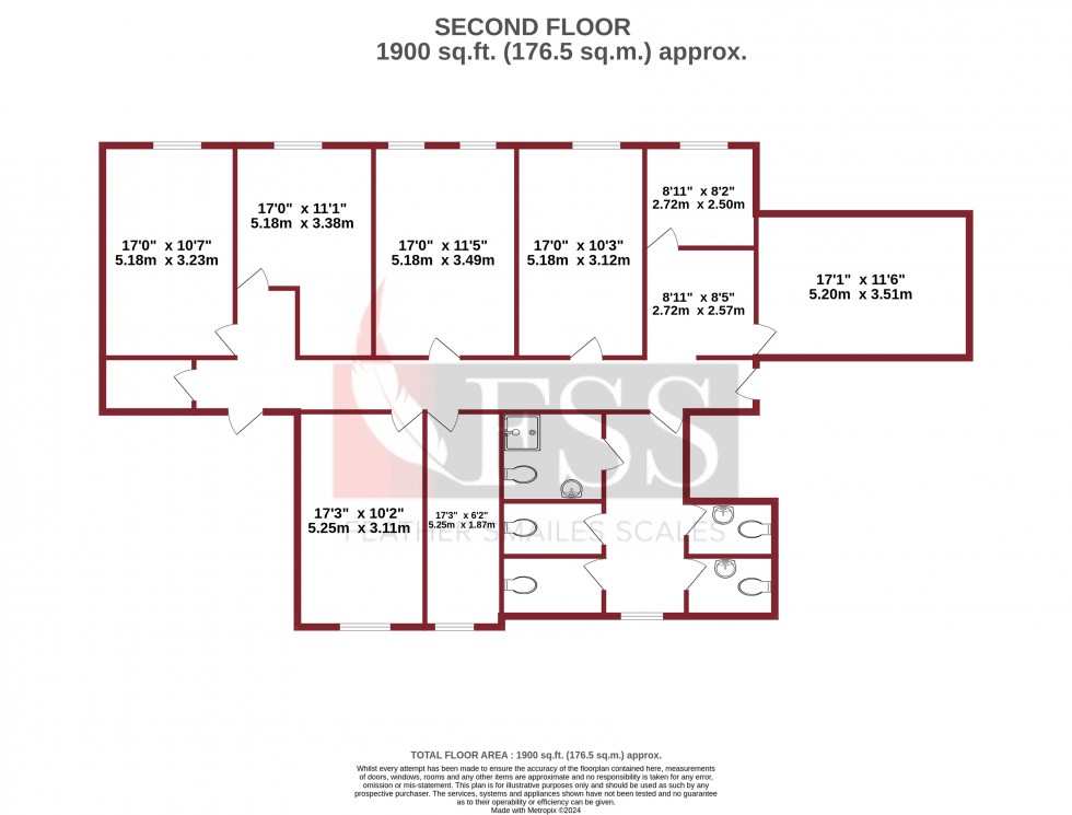 Floorplan for                                                          
                                                    