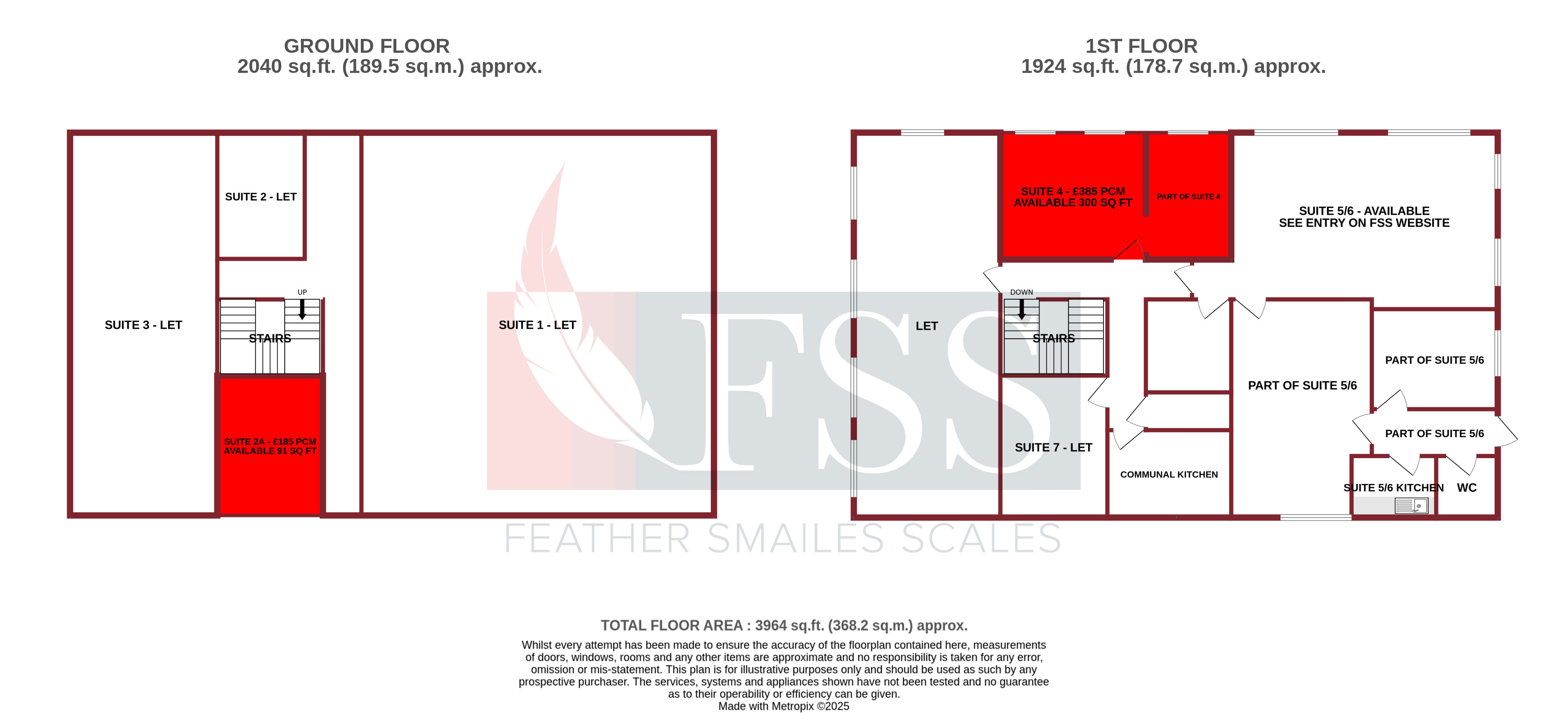 Floorplan for                                                          
                                                    