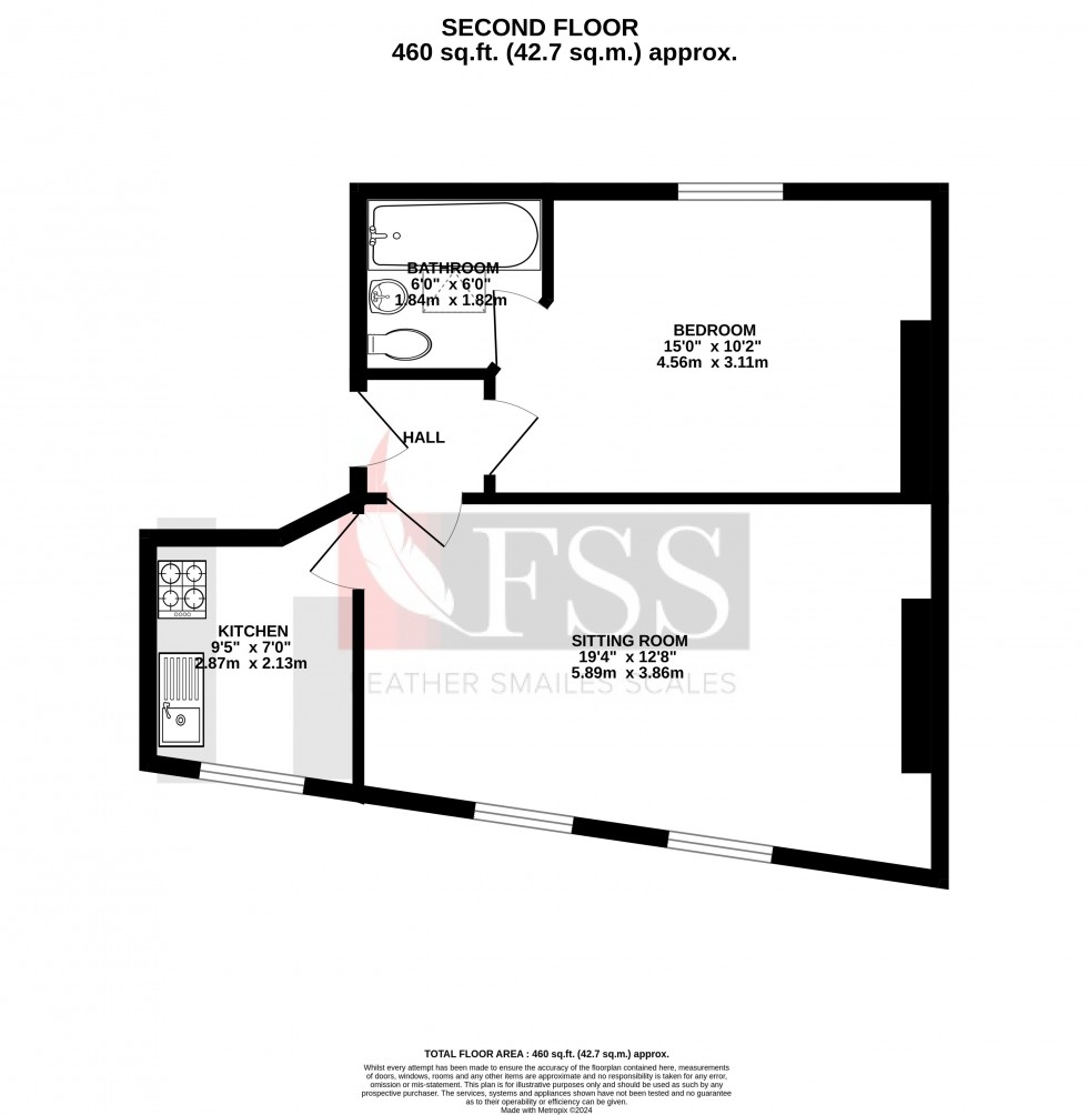 Floorplan for                                                          
                                                    