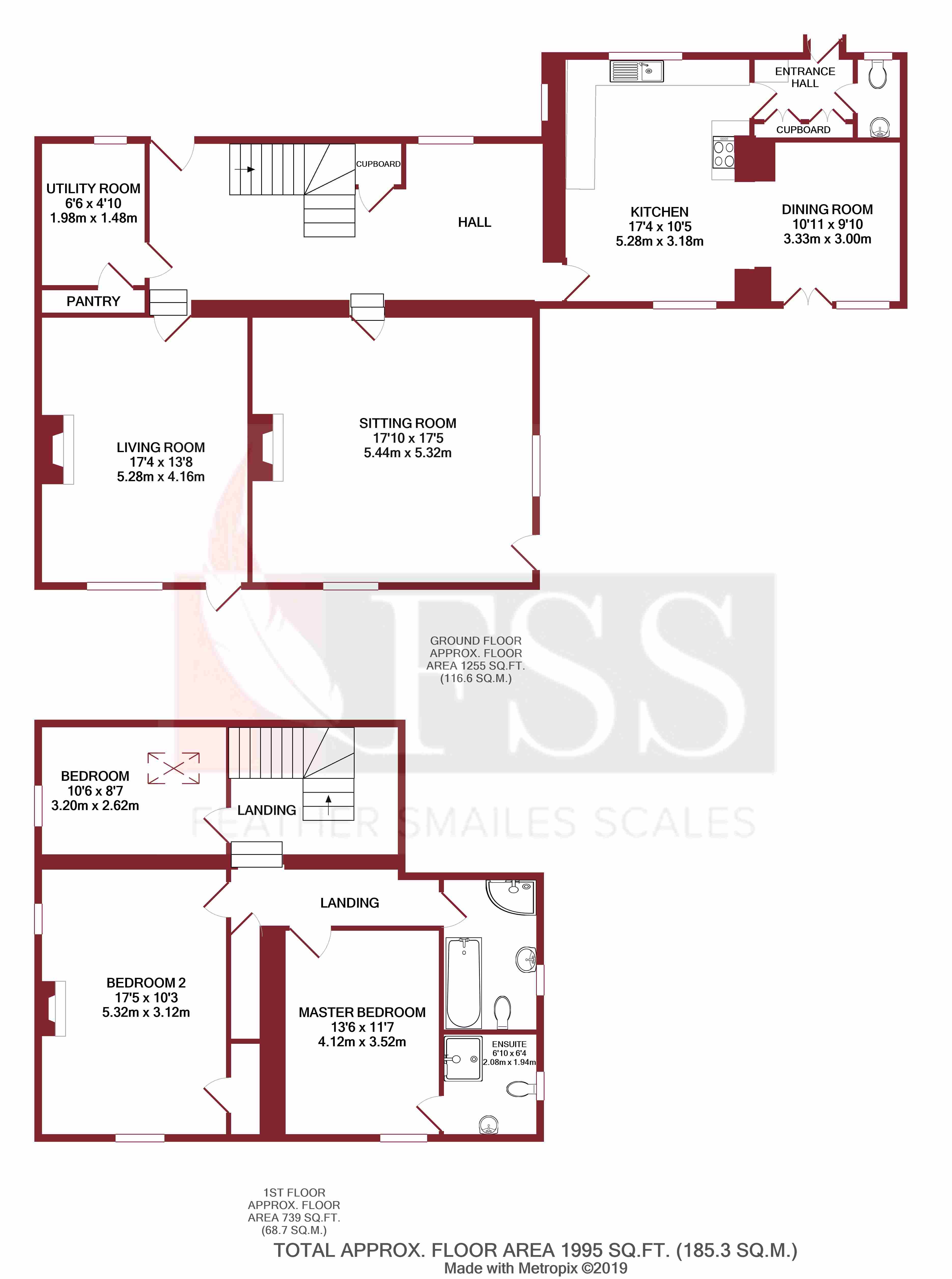 Floorplan for                                                          
                                                    