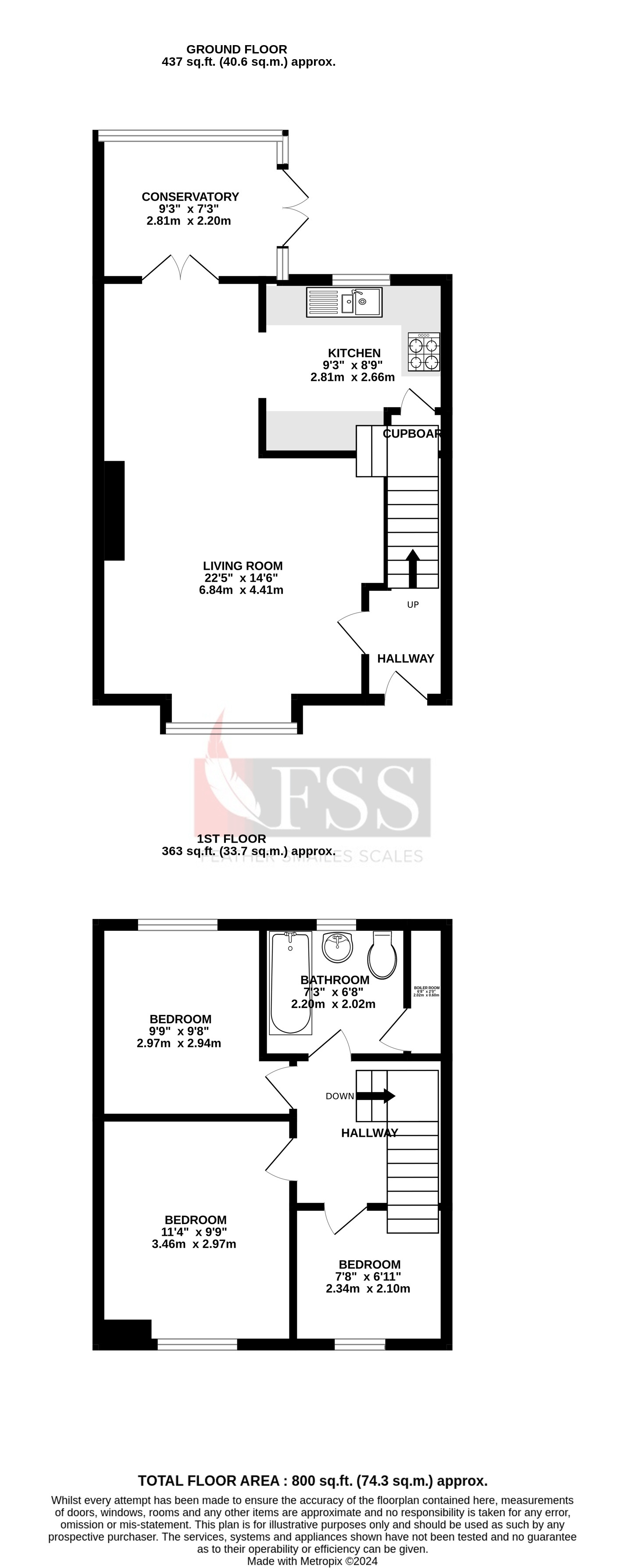 Floorplan for                                                          
                                                    