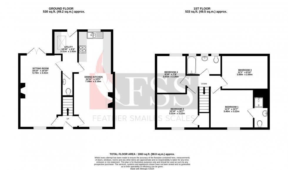 Floorplan for                                                          
                                                    