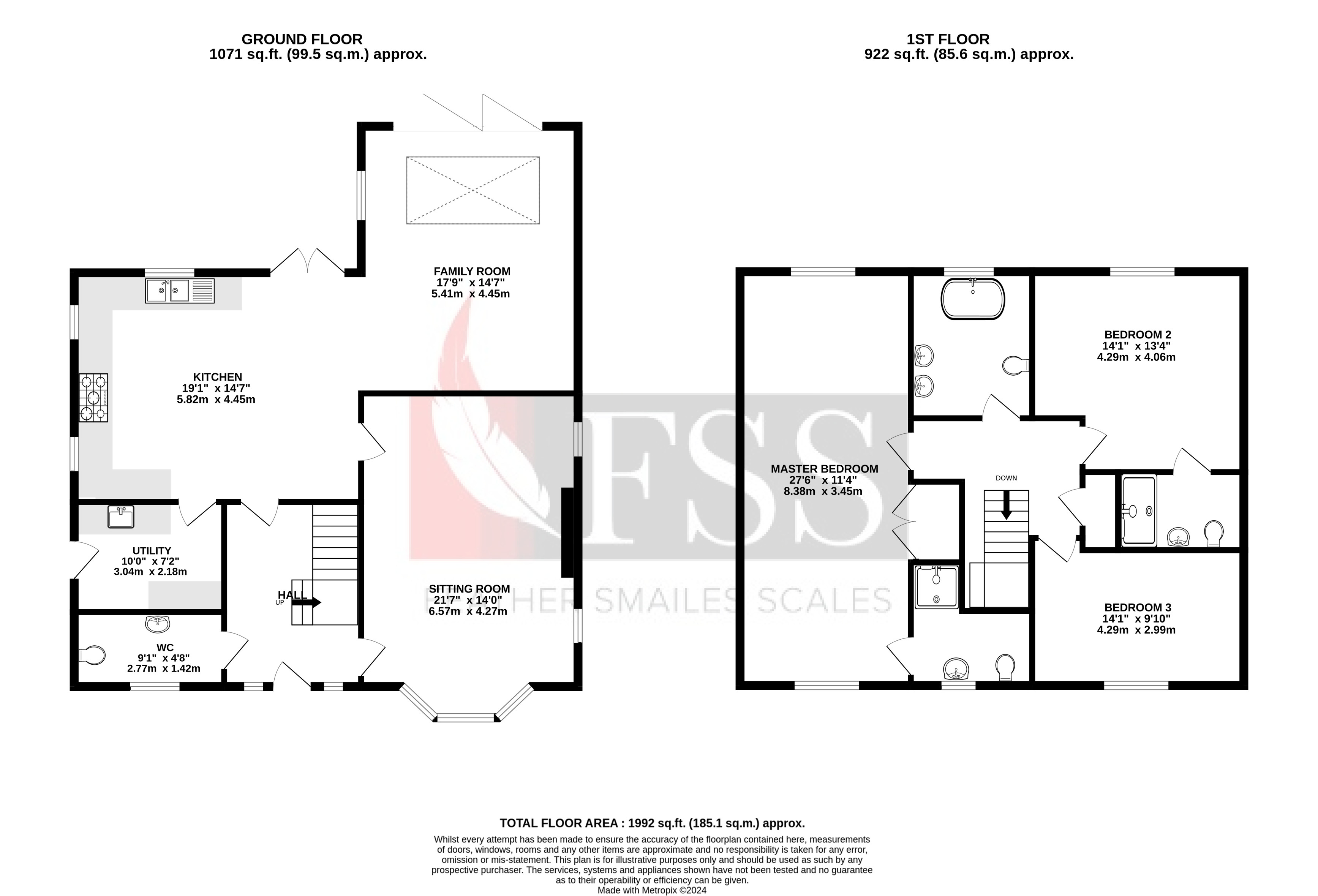 Floorplan for                                                          
                                                    