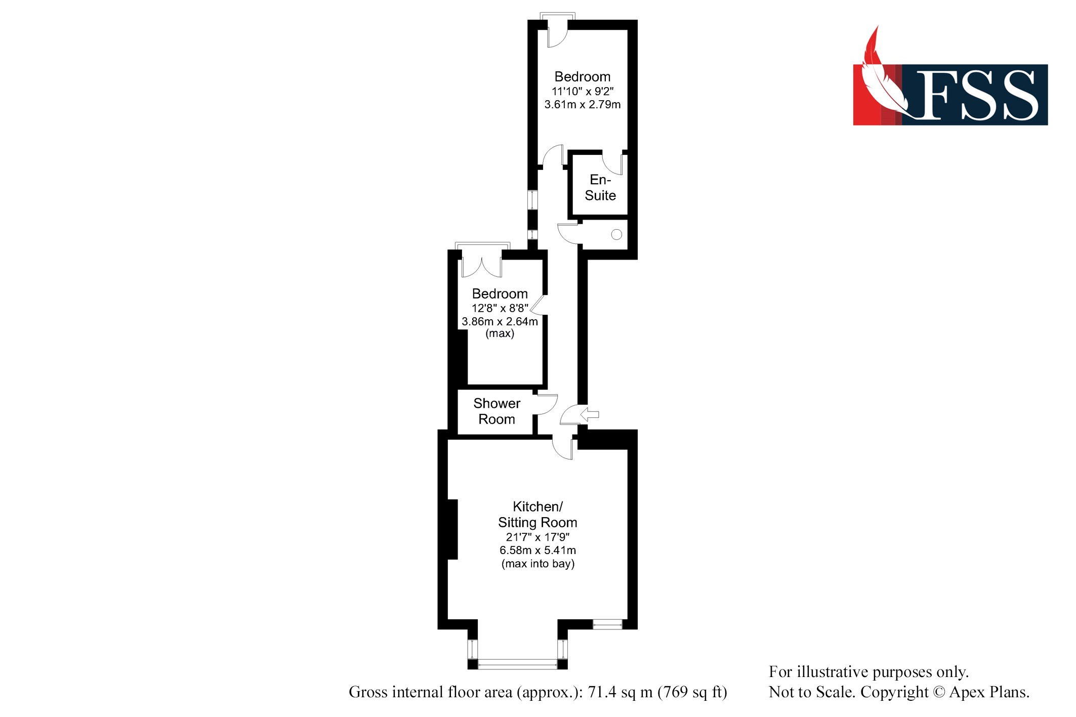 Floorplan for                                                          
                                                    