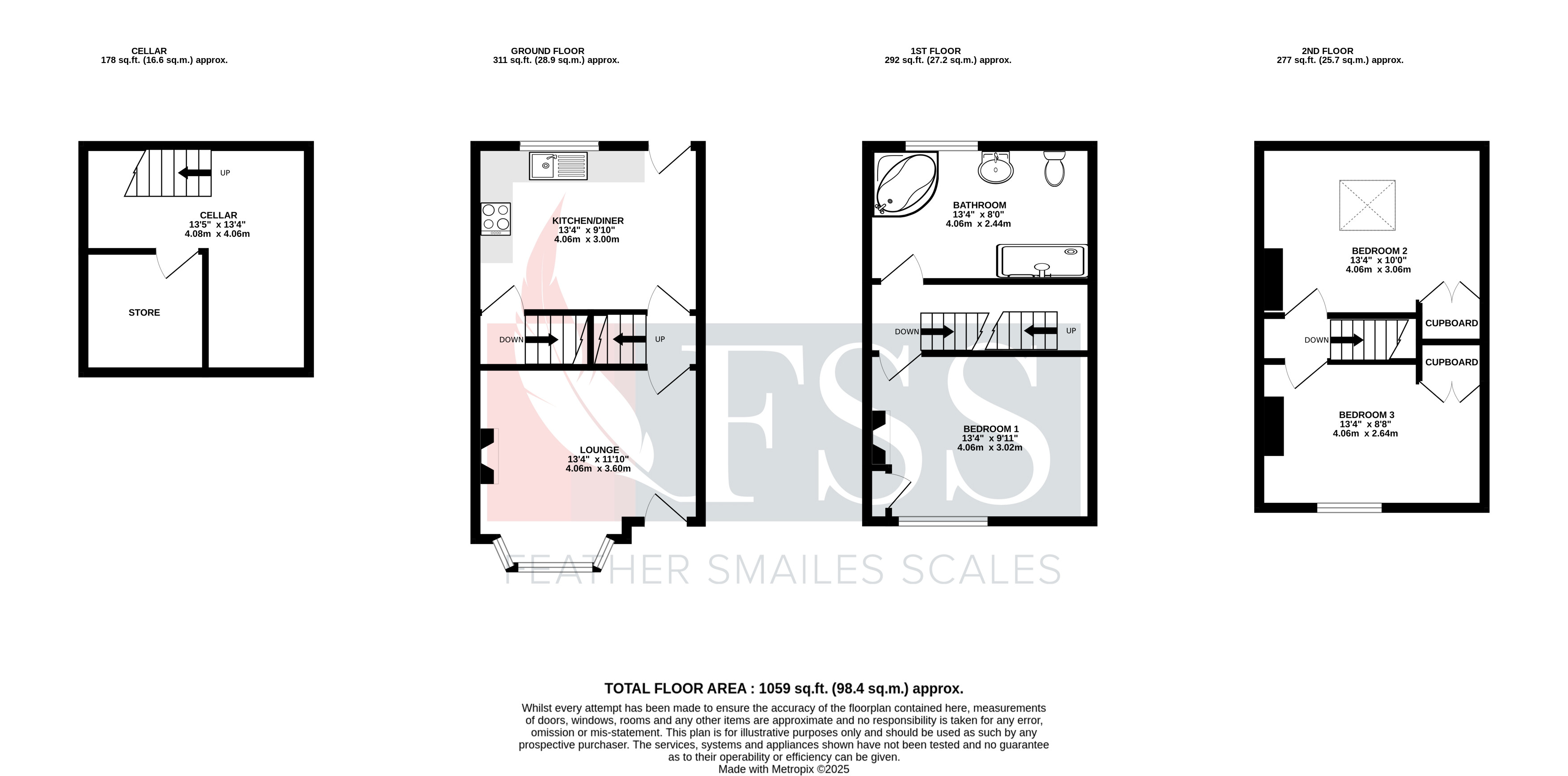 Floorplan for                                                          
                                                    