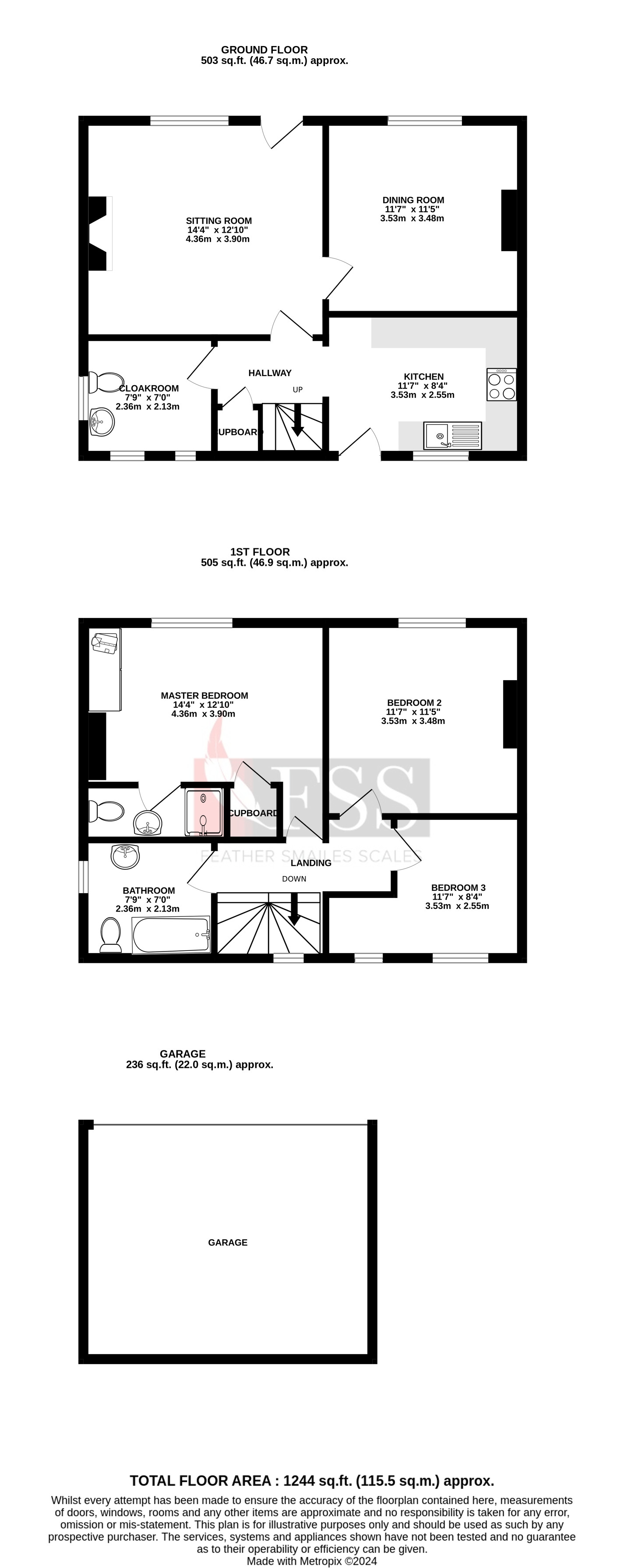 Floorplan for                                                          
                                                    