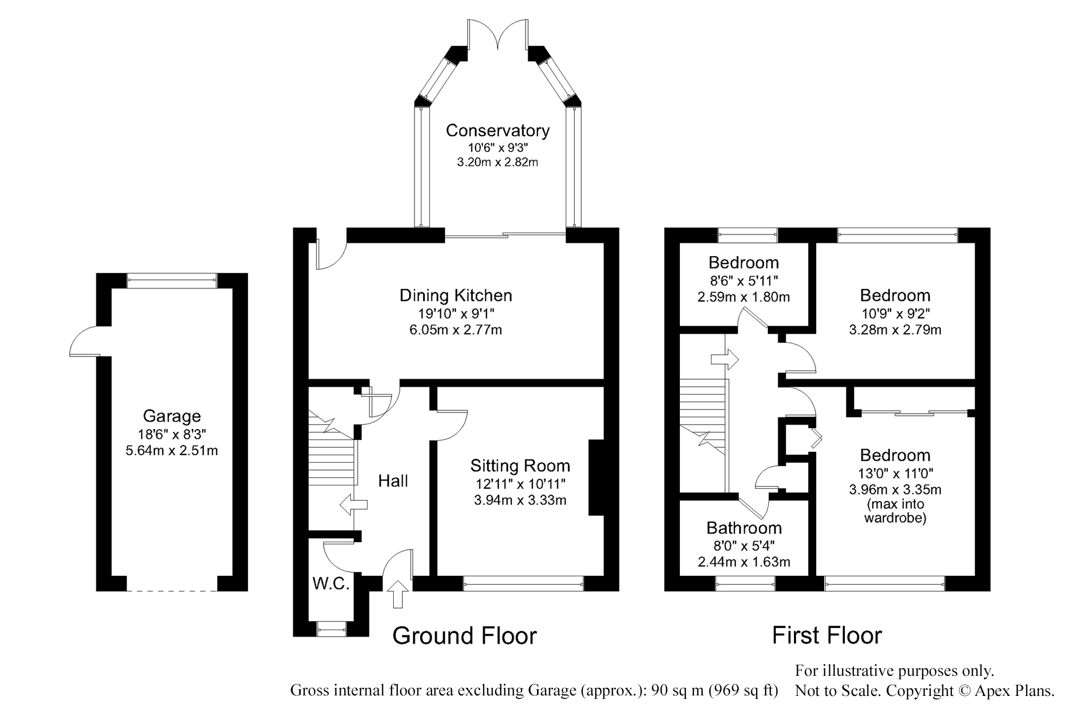 Floorplan for                                                          
                                                    