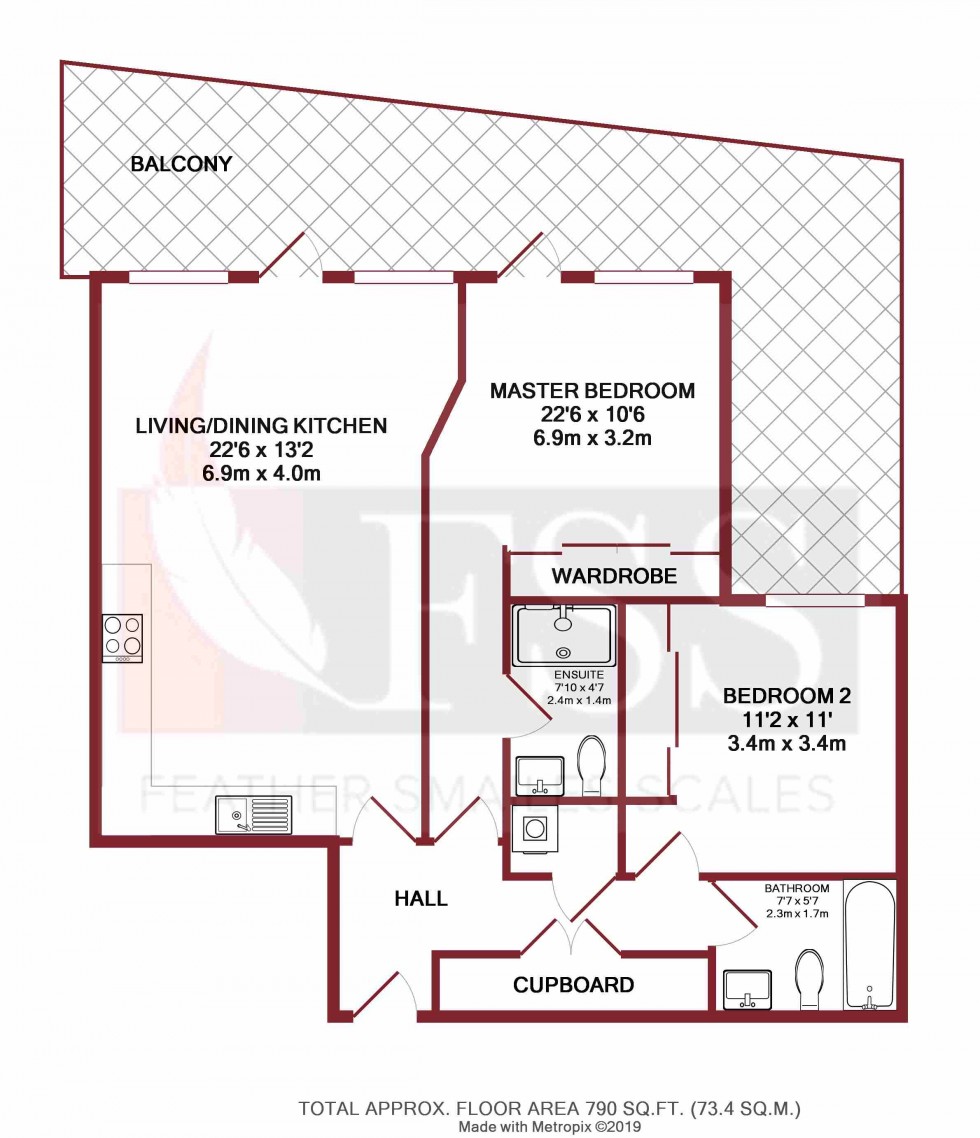 Floorplan for                                                          
                                                    