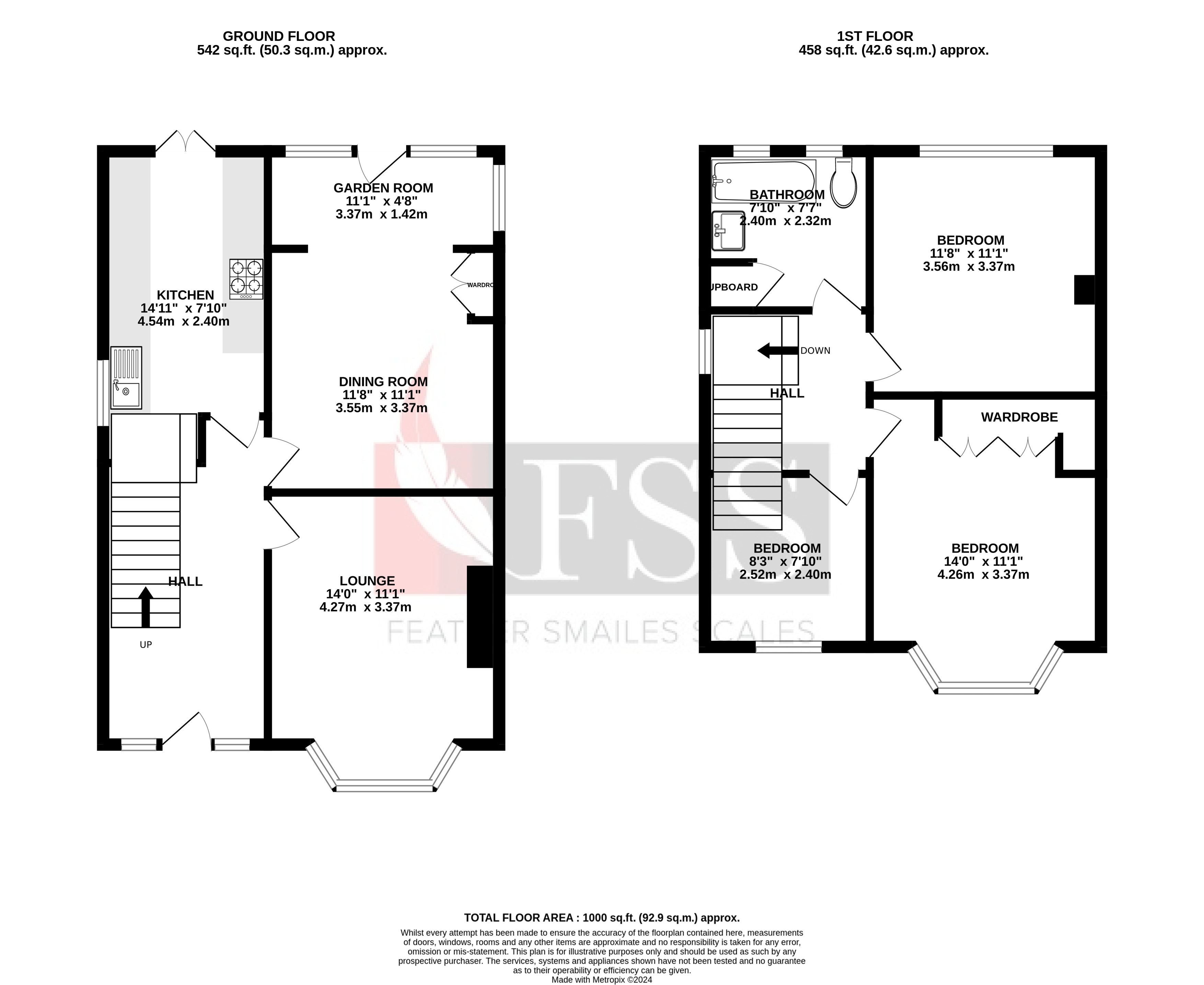 Floorplan for                                                          
                                                    