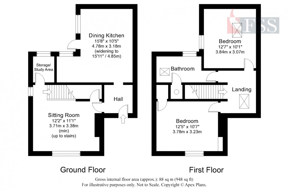 Floorplan for                                                          
                                                    