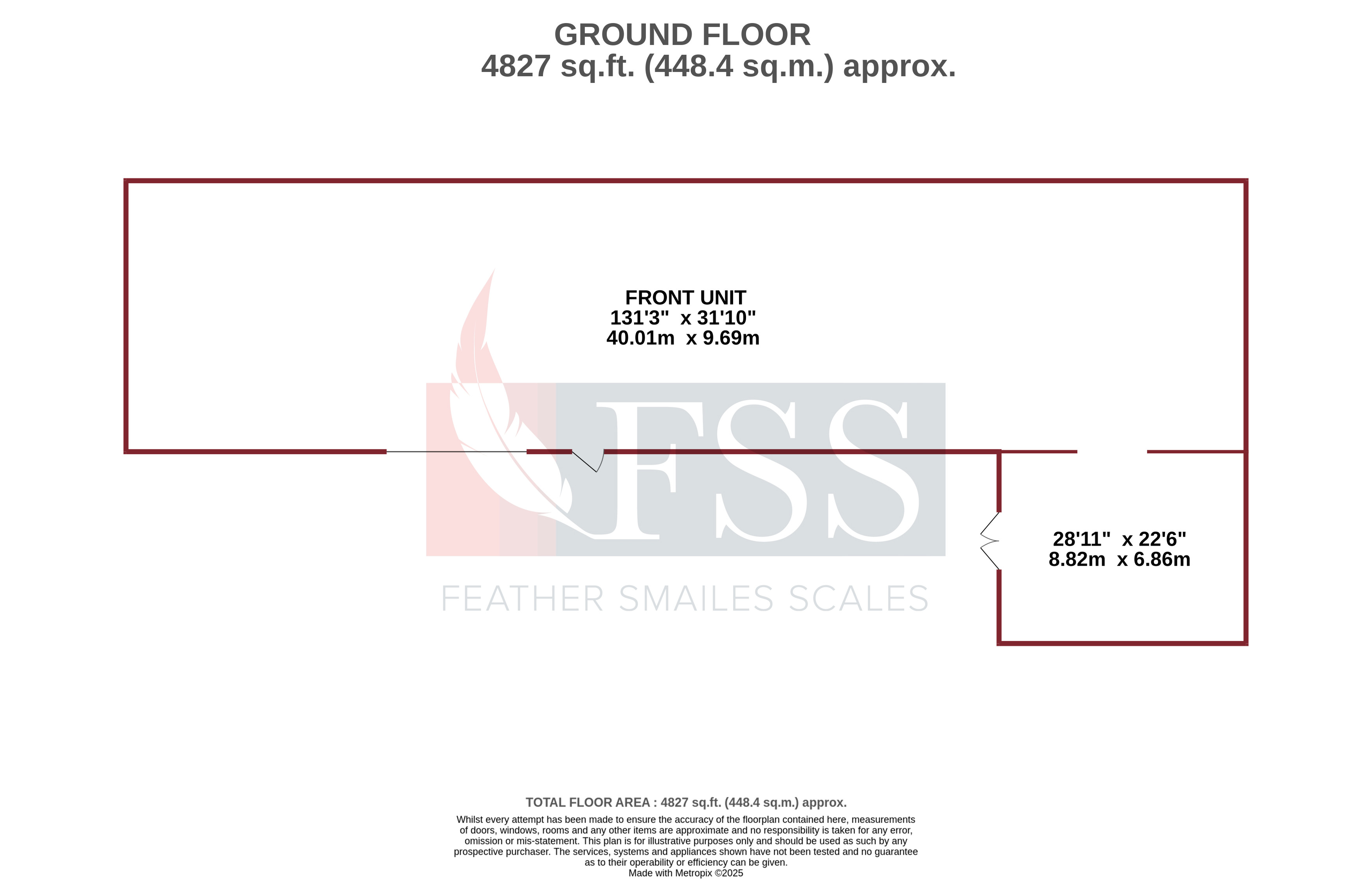 Floorplan for                                                          
                                                    