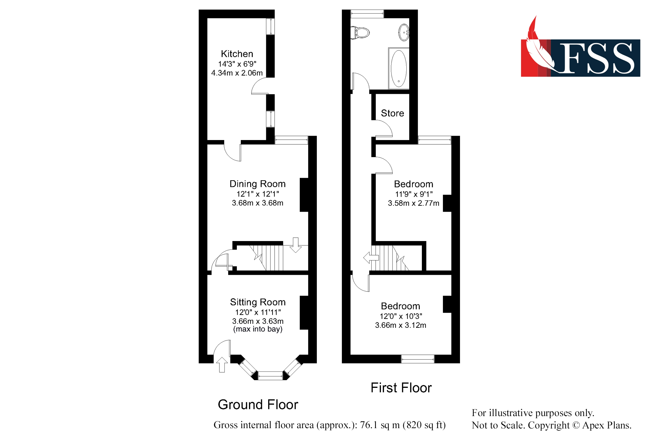 Floorplan for                                                          
                                                    