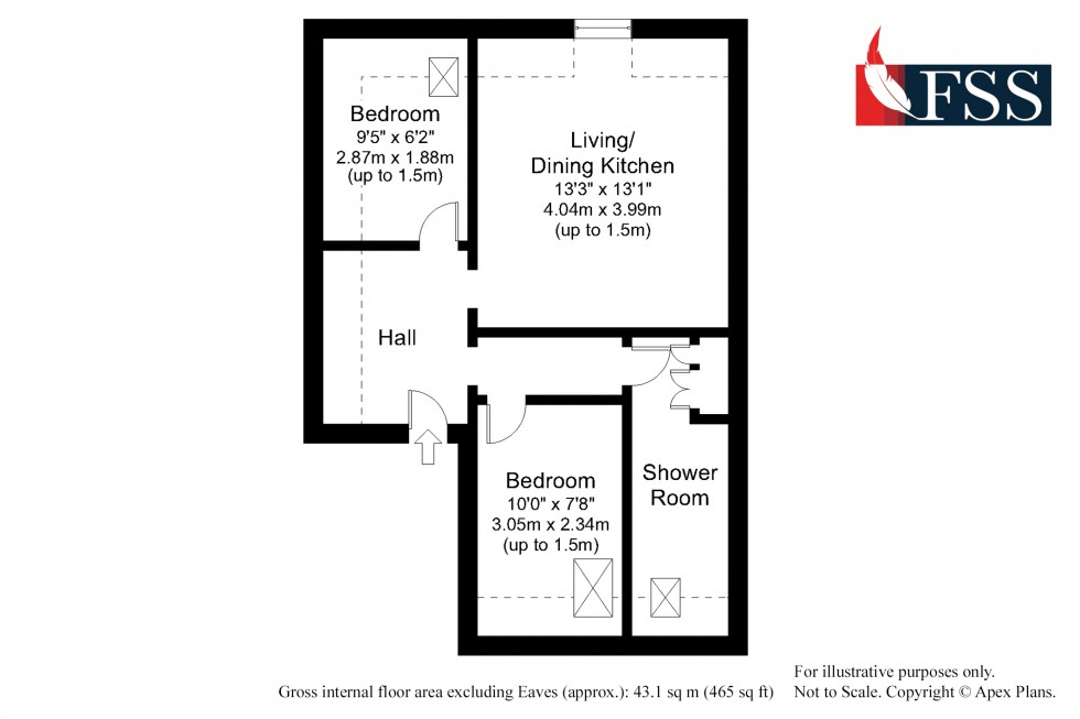 Floorplan for                                                          
                                                    