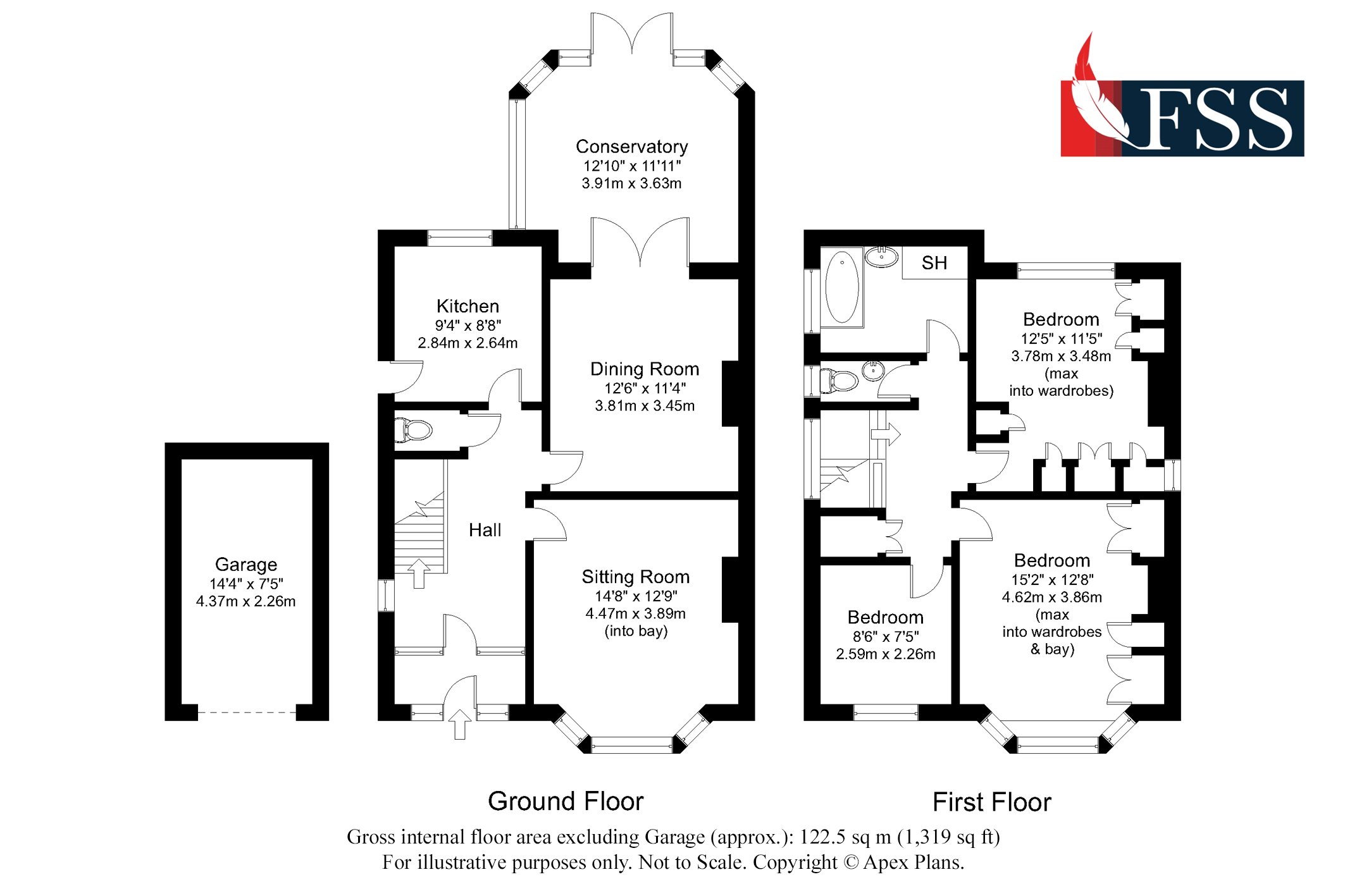 Floorplan for                                                          
                                                    