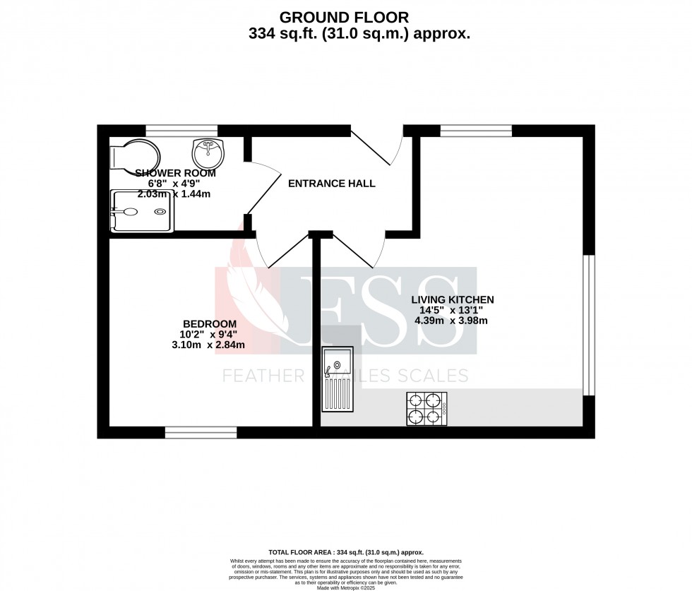 Floorplan for                                                          
                                                    