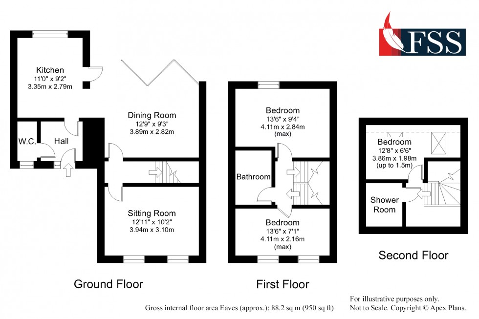 Floorplan for                                                          
                                                    