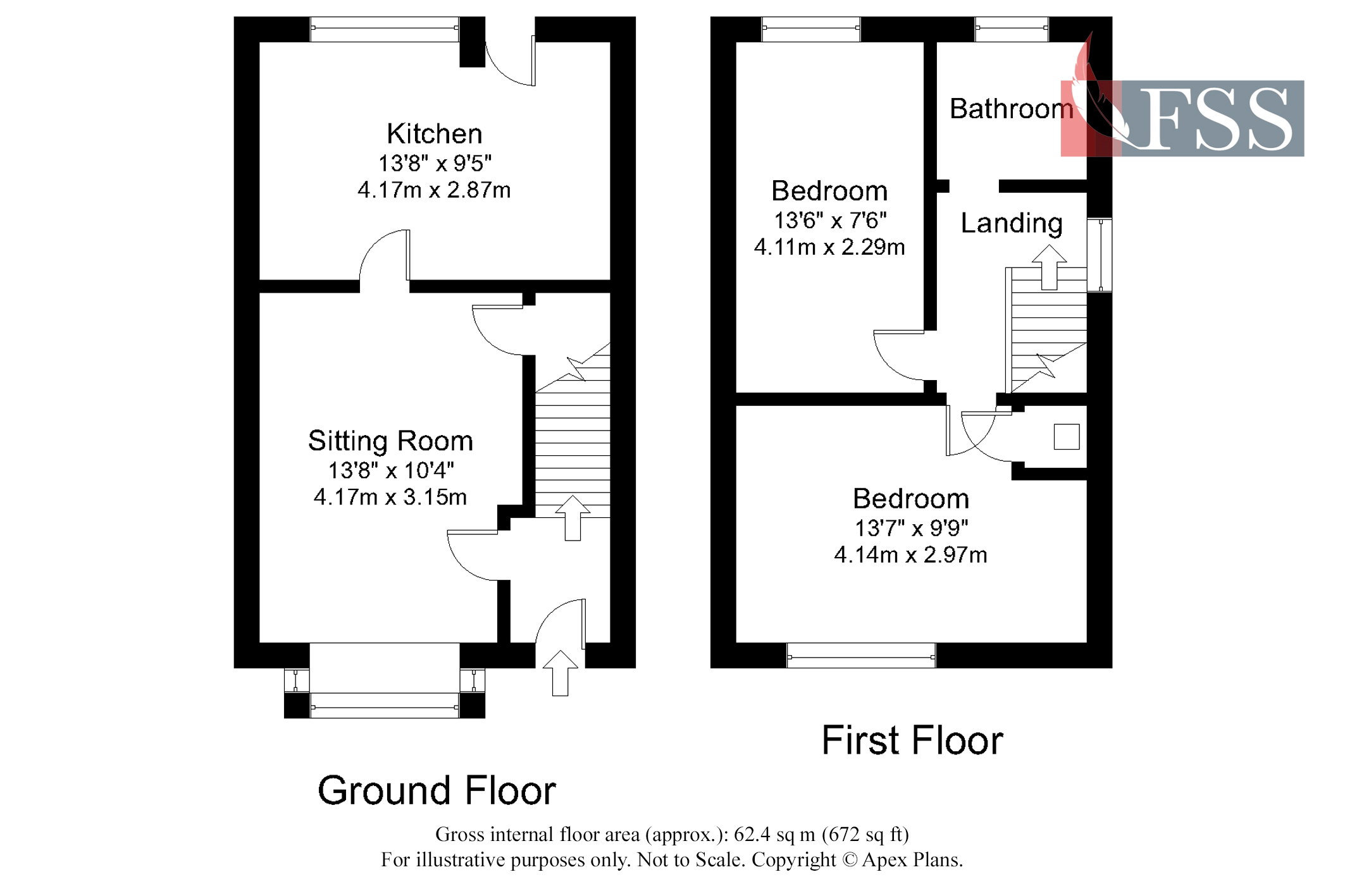 Floorplan for                                                          
                                                    