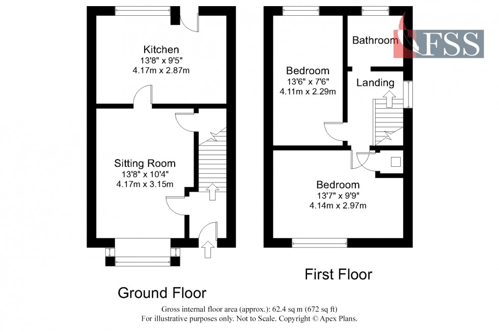 Floorplan for                                                          
                                                    