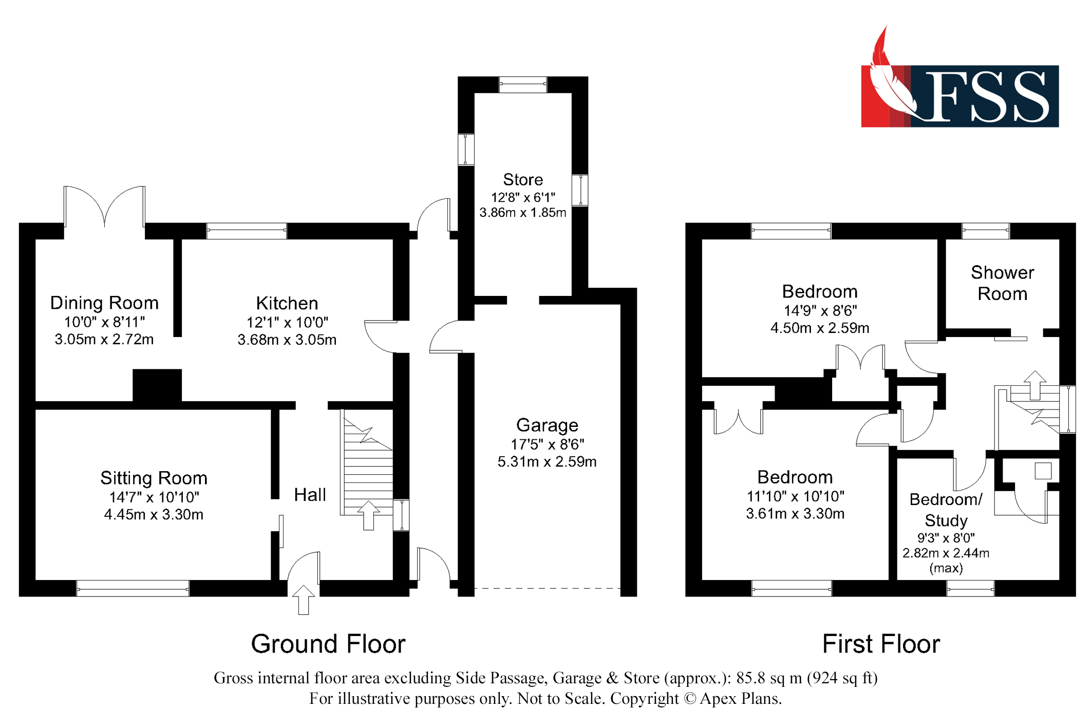 Floorplan for                                                          
                                                    