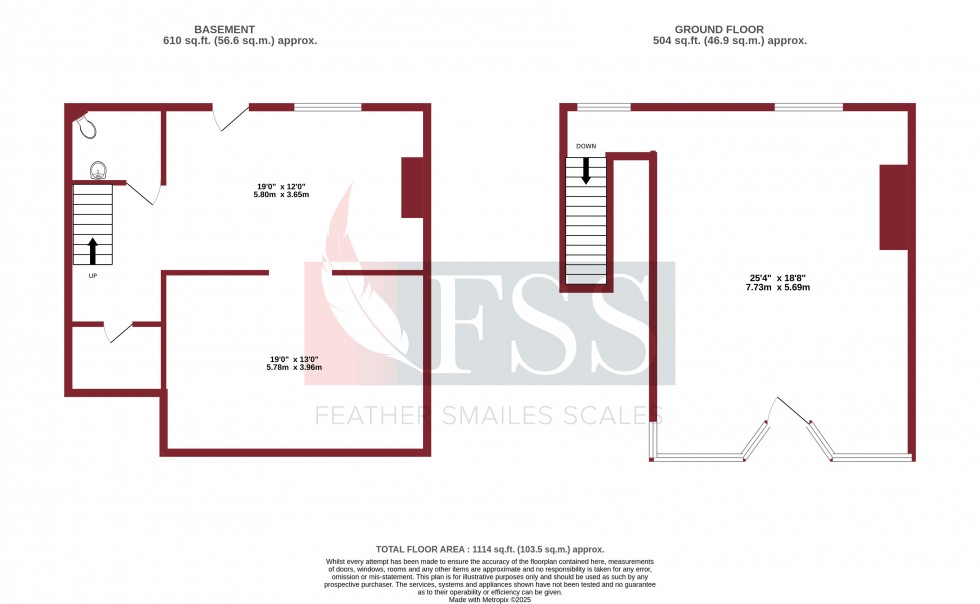 Floorplan for                                                          
                                                    