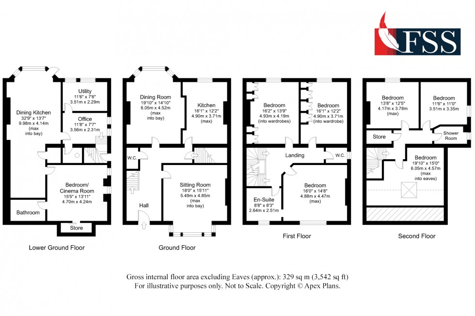 Floorplan for                                                          
                                                    